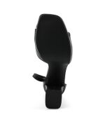 Sandales Fova noires - Talon 10 cm