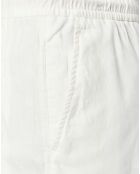 Short en Coton Bio & Lin Regular Fit Fave blanc