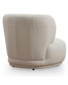 Fauteuil Livorno blanc - 85x78x80 cm