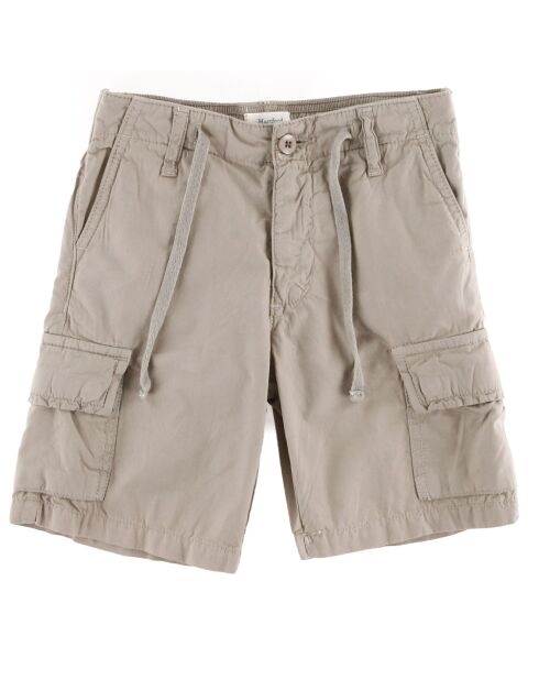 Bermuda en Toile de coton Tyler à poches beige