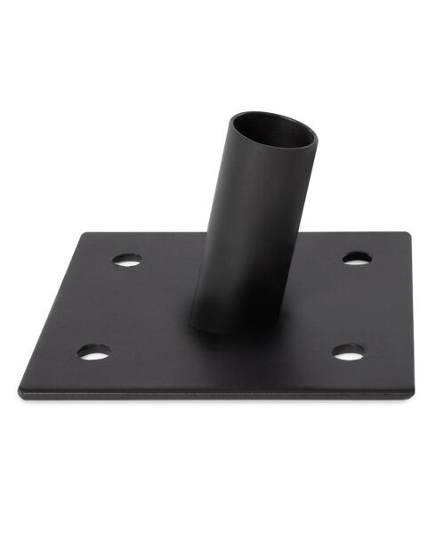 Voile d'ombrage triangulaire gris - 5x5x5 m