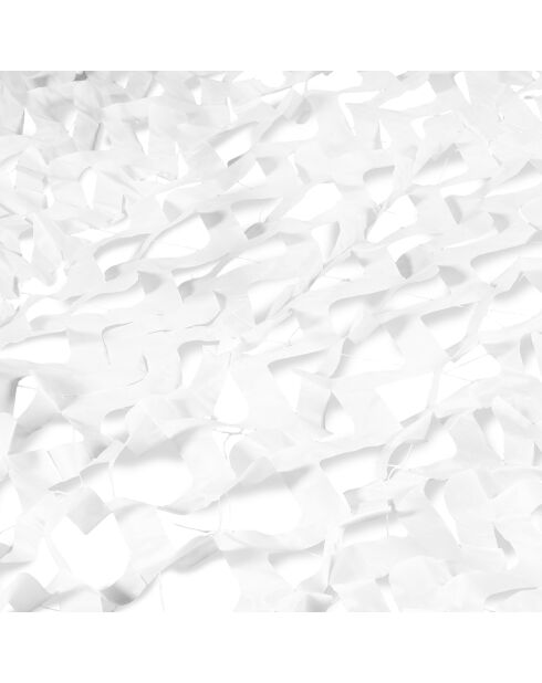 Ombrière blanche - 4x6 m