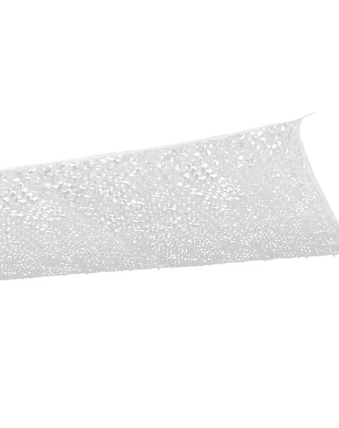 Ombrière blanche - 4x6 m