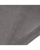 Voile d'ombrage rectangulaire taupe  - 4x6 m