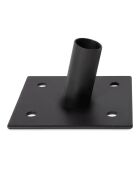 Voile d'ombrage rectangulaire beige  - 4x3 m