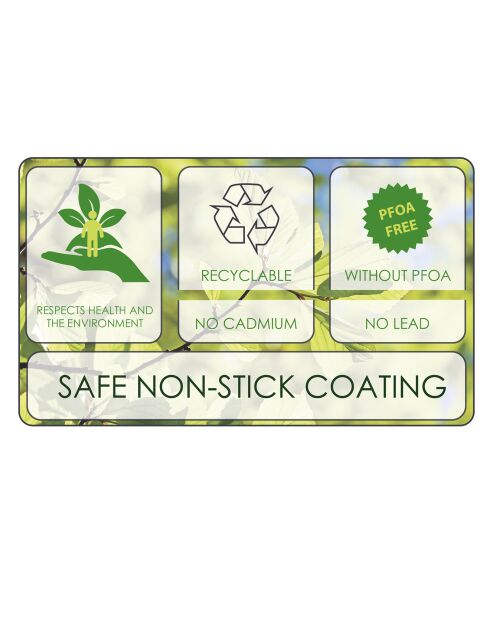 Padella a induzione in alluminio forgiato rosa Stonerose - D.24 cm