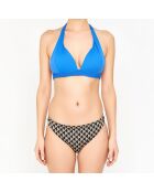 Haut de maillot de bain Push-Up Must Have bleu foncé
