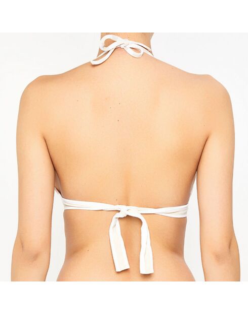 Haut de maillot de bain Push-Up Amara blanc