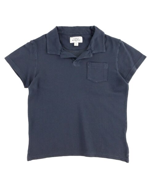 Polo en Coton piqué Jules anthracite