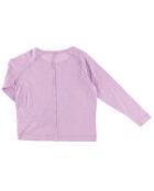 T-Shirt en Coton Bianca rose violine