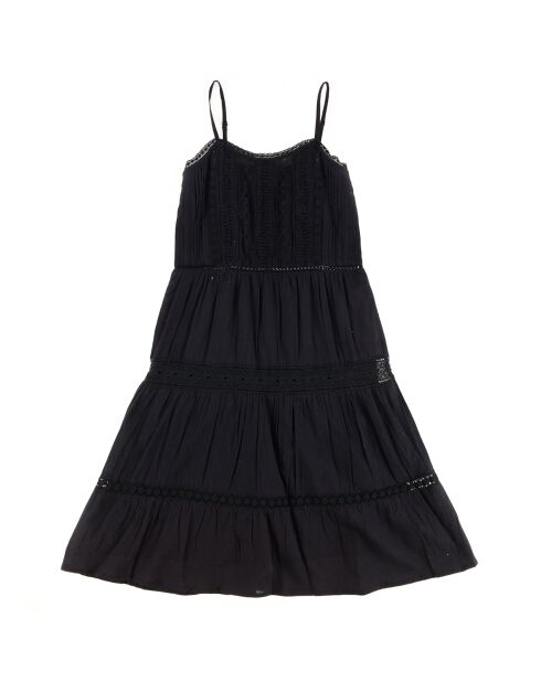 Robe en Coton Roucky à broderie noire