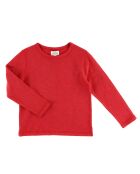 Sweat fin en Coton Paulo rouge