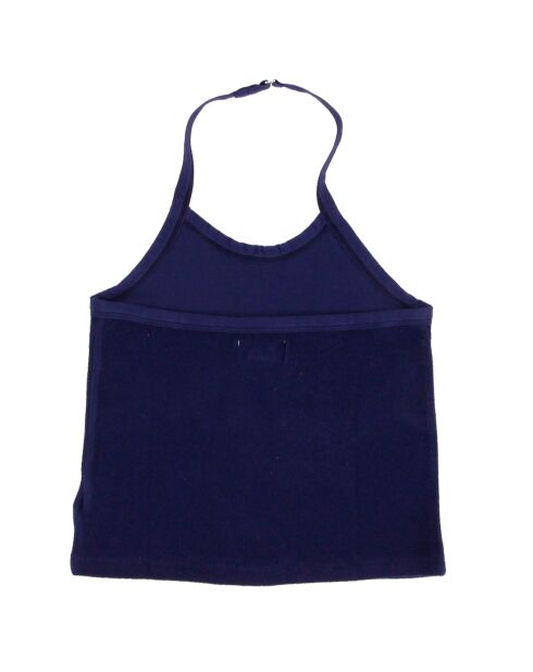 Top en Coton éponge Teddie bleu nuit