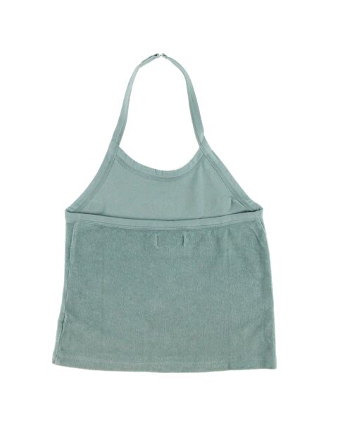 Top en Coton éponge Teddie vert eucalyptus