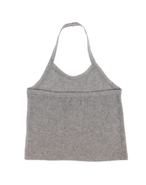 Top en Coton éponge Teddie gris
