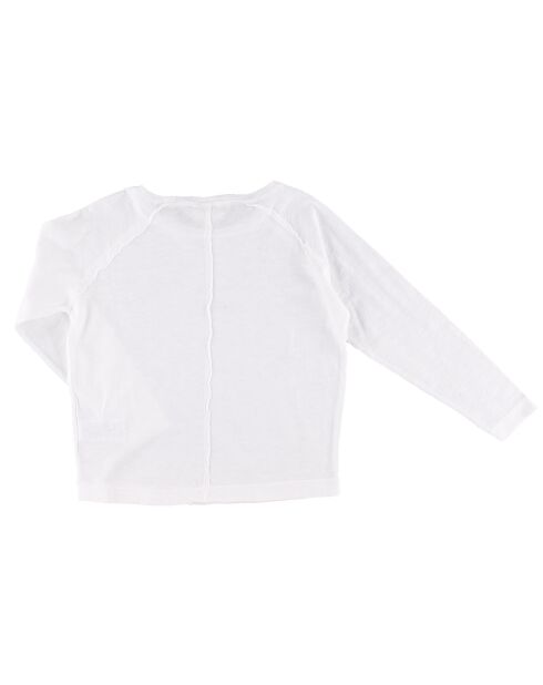 T-Shirt en Coton Bianca blanc