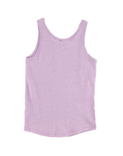 Débardeur 100% Lin Tania rose violine