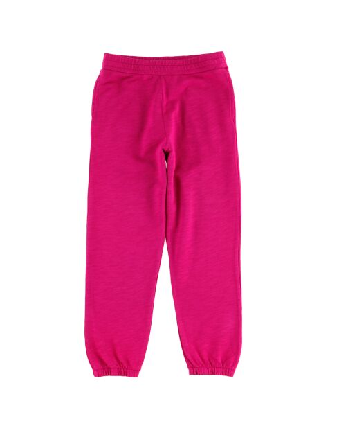 Pantalon de jogging en Coton Tida rose fuchsia