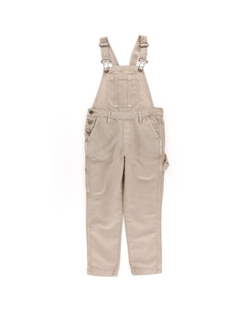 Combinaison en Coton & Lin Panda beige