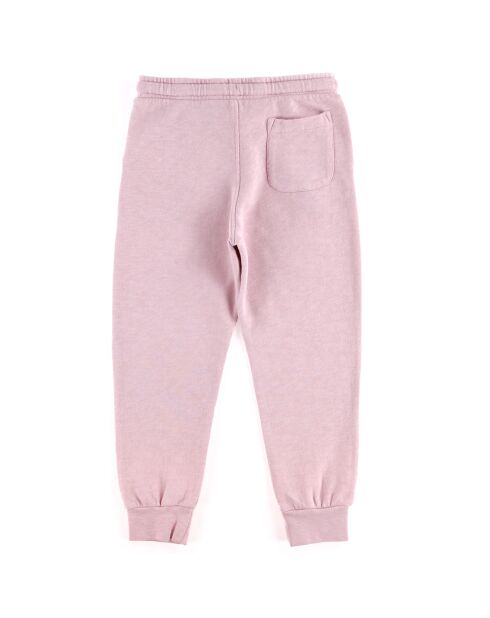 Jogging fin en Coton Roméo rose clair