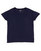 T-Shirt fin en Coton Joy bleu nuit