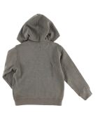 Sweat zippé en Coton Noa à capuche olive grisé