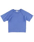 T-Shirt 100% Lin Thérèse bleu cobalt