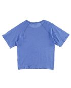 T-Shirt 100% Lin Thérèse bleu cobalt