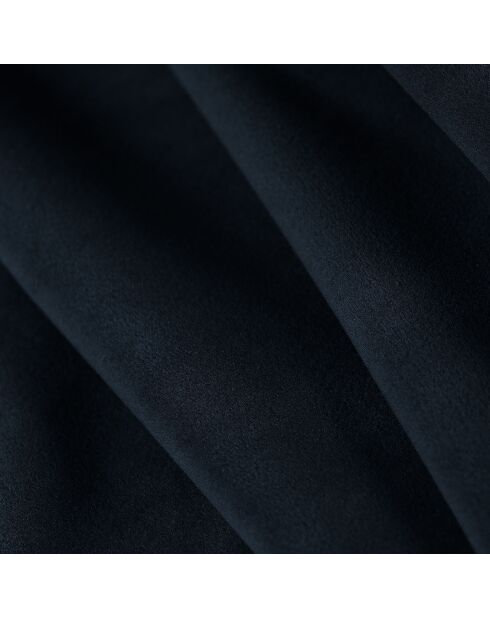 Canapé velours Charles 4 Places bleu foncé  - 302x93x69 cm