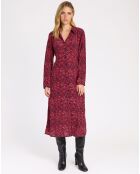 Robe Mantry livia bordeaux