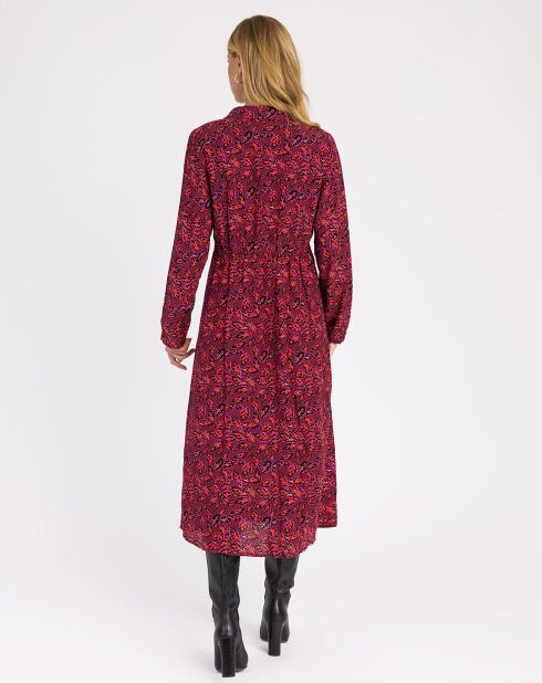 Robe Mantry livia bordeaux