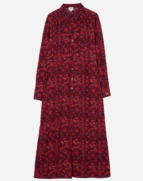 Robe Mantry livia bordeaux