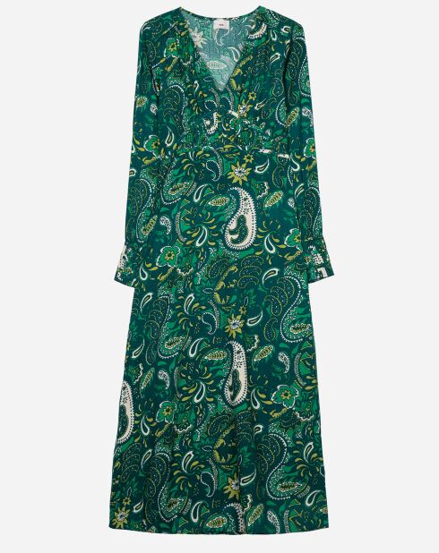 Robe Orora sati green