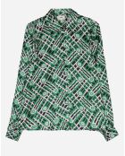 Chemise Salvy casa vert