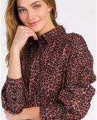 Chemise Soanne cassia brun