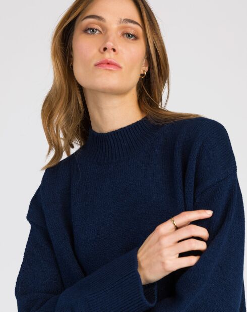 Marineblauer Pullover Valence