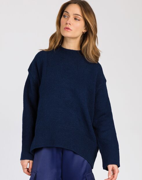 Marineblauer Pullover Valence