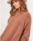 Robe Martini en Cachemire mélangé camel