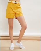 Short Sylvestre safran