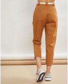 Pantalon droit Patrice camel