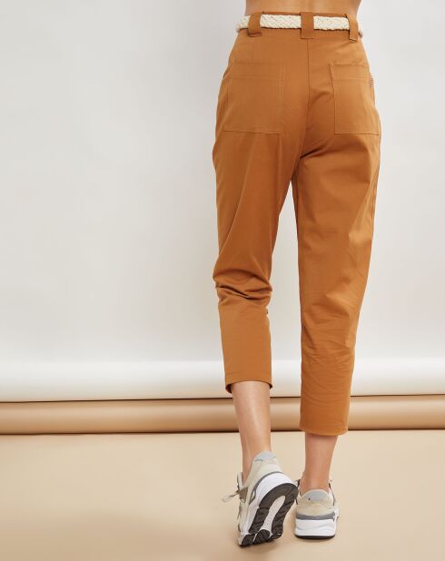 Pantalon droit Patrice camel