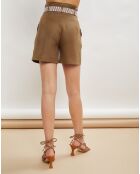 Short 100% Lin Stanislas kaki