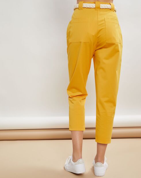 Pantalon droit Patrice safran