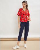 Blouse Barbara rouge