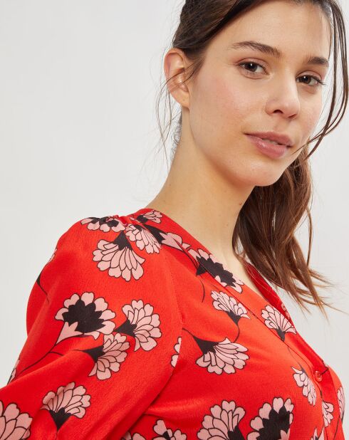 Blouse Barbara rouge