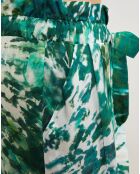 Pantalon fluide Patricia tie and dye vert