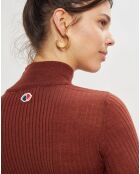 Pull en Laine mélangée Prestige noisette