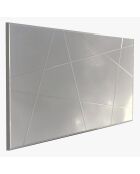 Miroir A331Y blanc - 130x62x2.2 cm