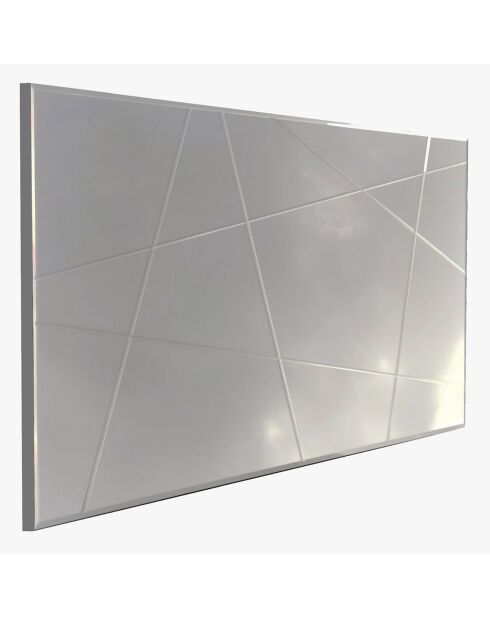 Miroir A331Y blanc - 130x62x2.2 cm