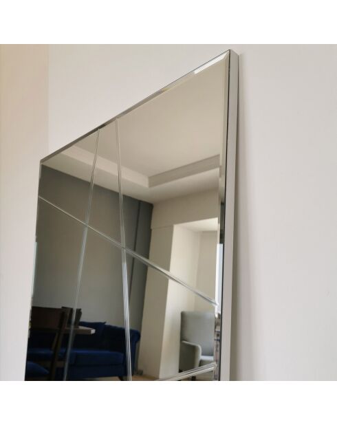 Miroir A331Y blanc - 130x62x2.2 cm